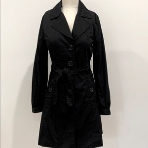 H&M Black Trench Coat